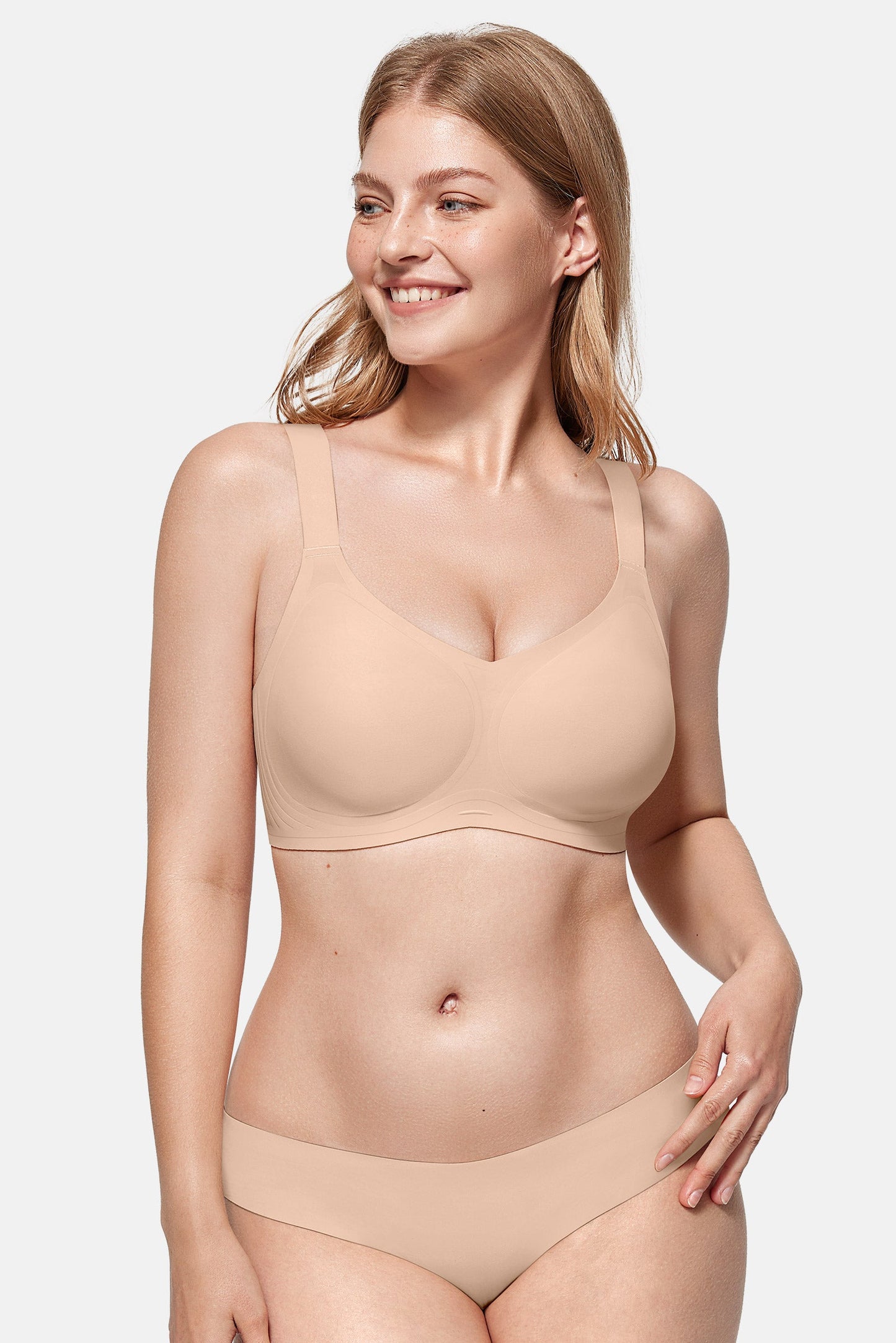 V Neck Sleep T-Shirt Everyday Bra