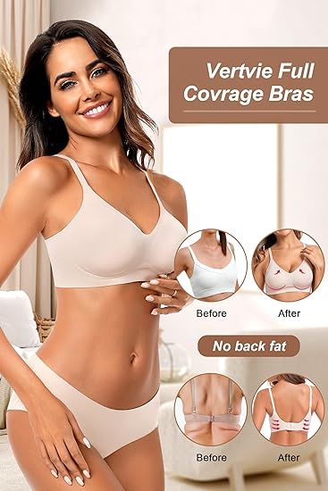 Seamless Wire-Free Comfort Bra