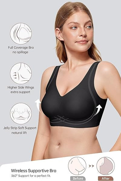 Supportive Wireless Support Bra