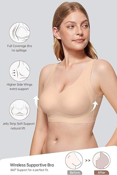 Supportive Wireless Support Bra
