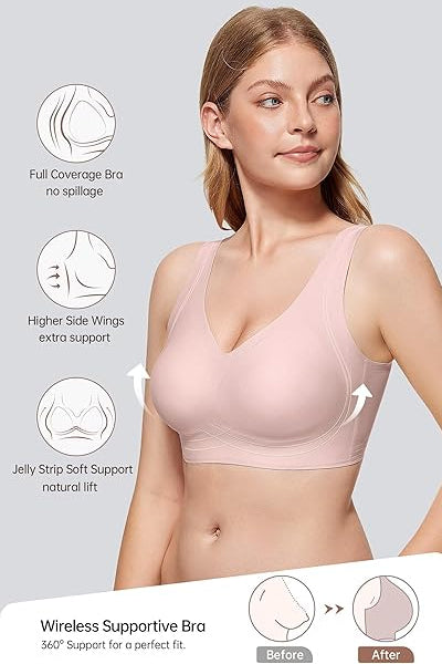 Supportive Wireless Support Bra