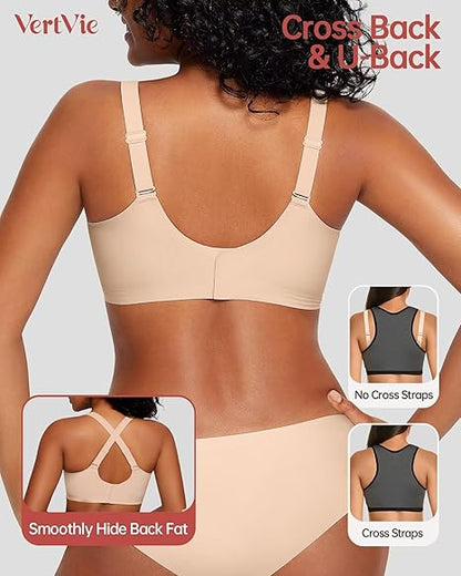 Deep V Wireless Sleep Bra
