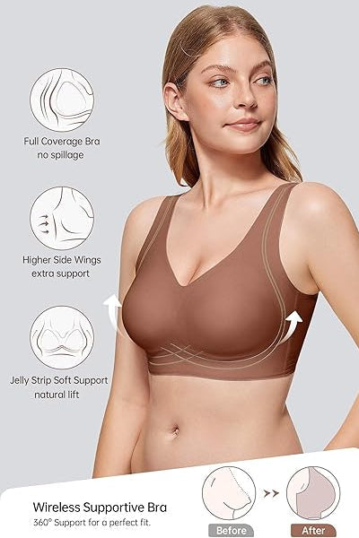 Supportive Wireless Support Bra